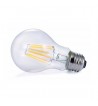 RETRO-LED A60 E27 6W Varm Hvid LED Kultråd Pære - Klar Glas