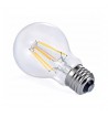RETRO-LED A60 E27 6W Varm Hvid LED Kultråd Pære - Klar Glas