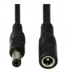 DC Strømstik 3-vejs Splitter (3XHan/1XHun)