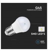 V-TAC G45 E27 4W Varm|Neutral|Kold Hvid LED Kronepære - RESTSALG
