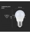 V-TAC G45 E27 4W Varm|Neutral|Kold Hvid LED Kronepære - RESTSALG