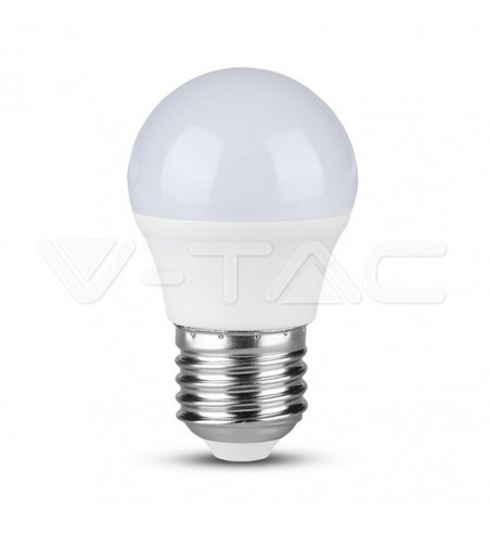 V-TAC G45 E27 4W Varm Hvid LED Kronepære - 30W Erstatning - RESTLAGER